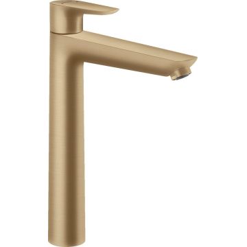 Baterie lavoar Hansgrohe Talis E 240, ventil pop-up, brushed bronze - 71716140