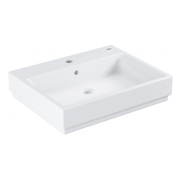 Lavoar Grohe Cube Ceramic 60, montaj pe blat Pure Guard, alphine white - 3947700H