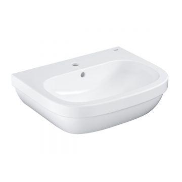 Lavoar Grohe Euro Ceramic 60, montare perete, preaplin, Alb - 39335000