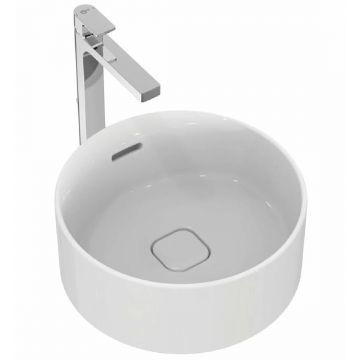 Lavoar tip bol Ideal Standard Strada II, 38x38cm, montare pe blat, alb - T292901