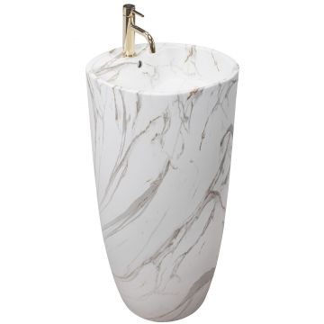 Lavoar stativ ceramic Rea Anya, 45 cm,  lava mat