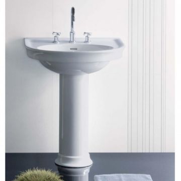 Set lavoar suspendat Hatria Dolcevita, 70 cm cu piedestal