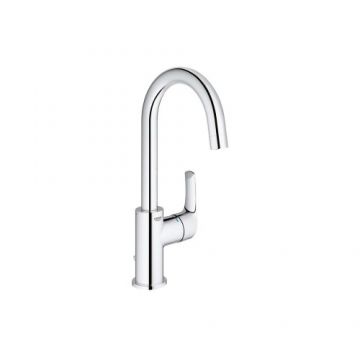 Baterie lavoar Grohe Eurosmart L-Size cu ventil si pipa pivotanta, crom - Culoare Crom