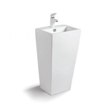 Lavoar freestanding Karag Marais, 44x38x83 cm, alb - Dimensiune 44cm