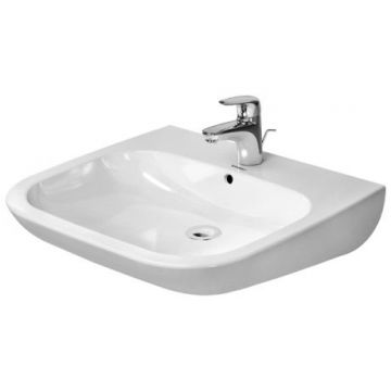 Lavoar pentru persoane cu dizabilitati Duravit D-Code Vital 60x56 cm  alb