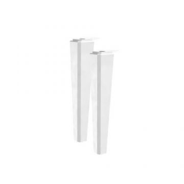 Picioare mobilier Oristo Montebianco, alb, 20 cm