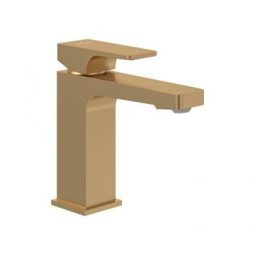 Baterie lavoar Villeroy&Boch Architectura Square cu ventil pop-up, auriu - Culoare aur periat