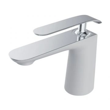 Baterie lavoar Wellis Rundo - Culoare Alb pal
