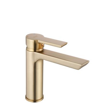 Baterie pentru lavoar Rea Argus Low, auriu mat