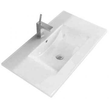 Lavoar Avila Dos Plus 100 cm, alb - Dimensiune 100 cm