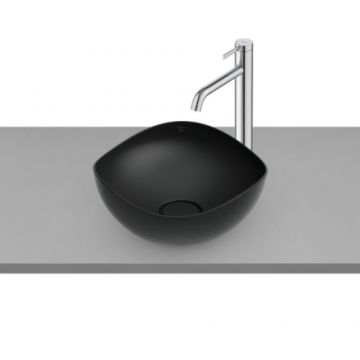 Lavoar Roca Ohtake Onyx, 37.5 x 17.5 cm, negru - Dimensiune 37,5 cm