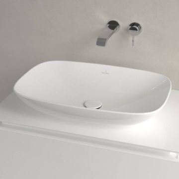 Lavoar Villeroy&Boch Loop&Friends dreptunghiular, 62cm, alb, lucios - Culoare Alb pal