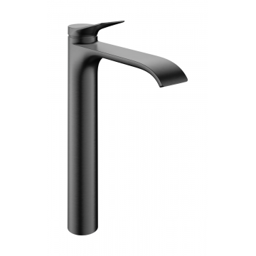 Baterie lavoar Hansgrohe Vivenis 250 CoolStart  fara ventil  pentru lavoare tip bol   negru periat