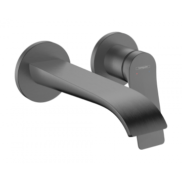 Baterie lavoar Hansgrohe Vivenis cu pipa 192mm  montaj incastrat  necesita corp ingropat  negru periat