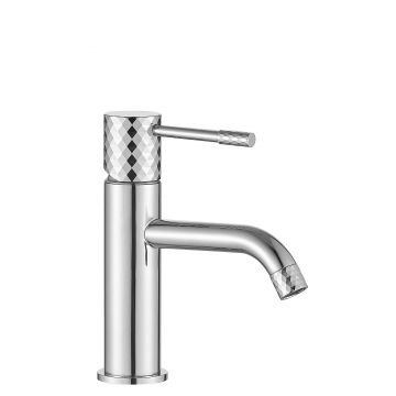 Baterie lavoar Rea Lungo Diamond, argintiu lucios