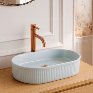 Lavoar pe blat Rea Vanda, 49 cm, albastru