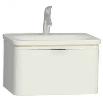 Unitate de baza lavoar baie 60cm cu 1 drawer, alb inalt gloss   56437