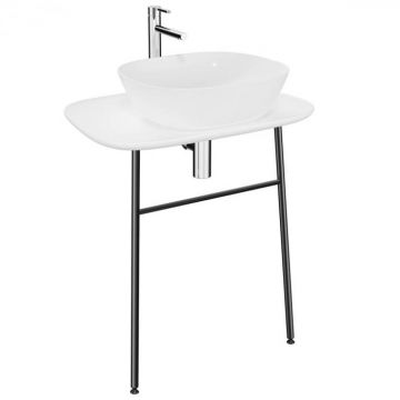 Unitate de baza lavoar baie, 70cm, suspendat, inalt, alb   62565