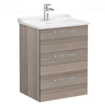 Unitate de baza lavoar baie, cu trei sertare 60cm cordoba, cu classical lavoar   chiuveta baie   68350