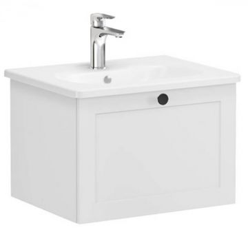 Unitate de baza lavoar baie, cu un sertar 60cm mat gri deschis, cu rounded lavoar   chiuveta baie   68779