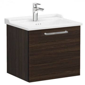 Unitate de baza lavoar baie, cu un sertar 60cm walnut, cu classical lavoar   chiuveta baie   68218