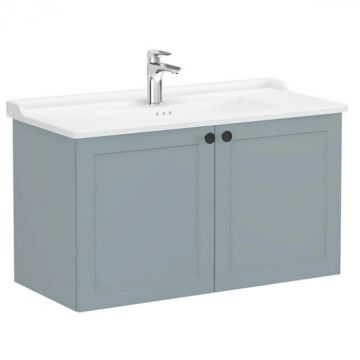 Unitate de baza lavoar baie, cu usi 100cm, mat fijord green, cu classical lavoar   chiuveta baie   68746