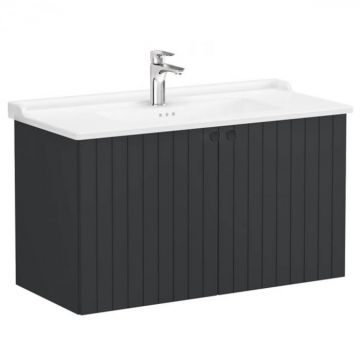 Unitate de baza lavoar baie, cu usi 100cm, mat graphite, cu classical lavoar   chiuveta baie   69321