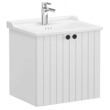 Unitate de baza lavoar baie, cu usi 60cm mat gri deschis, cu classical lavoar   chiuveta baie   69276