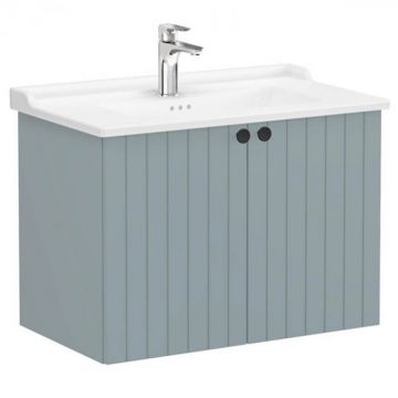 Unitate de baza lavoar baie, cu usi 80cm, mat fijord green, cu classical lavoar   chiuveta baie   69299