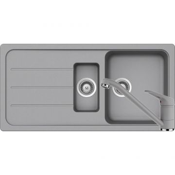 Chiuveta Bucatarie De Granit - Schock FORMHAUS D-150L + baterie COSMO - Culoare croma