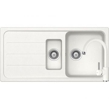 Chiuveta Bucatarie De Granit - Schock FORMHAUS D-150L + baterie PLUTOS - Culoare alpina