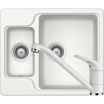 Chiuveta Bucatarie De Granit - Schock MANHATTAN N-150 + baterie COSMO - Culoare alpina