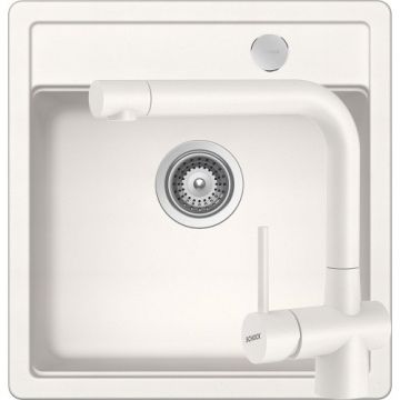 Chiuveta Bucatarie De Granit - Schock MONO N-100S + baterie Laios - Culoare polaris