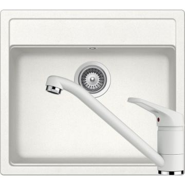 Chiuveta Bucatarie De Granit - Schock NEMO N-100 + baterie COSMO - Culoare alpina