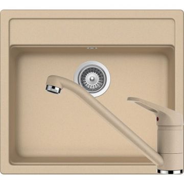 Chiuveta Bucatarie De Granit - Schock NEMO N-100 + baterie COSMO - Culoare moonstone