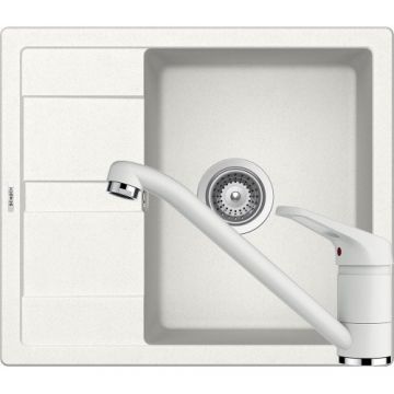 Chiuveta Bucatarie De Granit - Schock RONDA D-100 + baterie COSMO - Culoare alpina