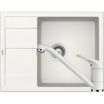 Chiuveta Bucatarie De Granit - Schock RONDA D-100L+BATERIE COSMO - Culoare alpina