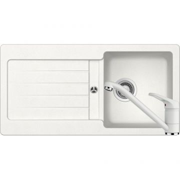 Chiuveta Bucatarie De Granit - Schock TYPOS D-100S + baterie COSMO - Culoare alpina