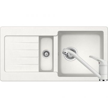 Chiuveta Bucatarie De Granit - Schock TYPOS D-150S + baterie COSMO - Culoare alpina