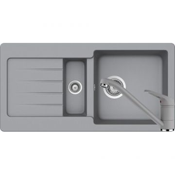 Chiuveta Bucatarie De Granit - Schock TYPOS D-150S + baterie COSMO - Culoare croma