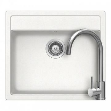 Set chiuveta bucatarie Schock Nemo N-100 + baterie bucatarie Schock Prima - Culoare alpina