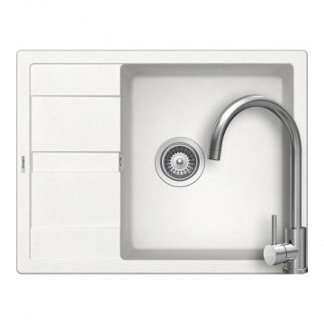 Set chiuveta bucatarie Schock Ronda D-100L +  baterie bucatarie Schock Prima - Culoare alpina