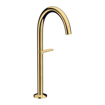 Baterie înaltă lavoar, Axor, One 260, CoolStart, ventil, auriu lucios, 48030990