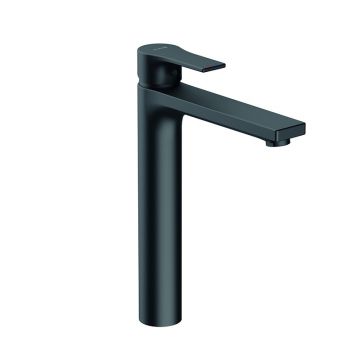 Baterie înaltă lavoar, Kludi, Zenta SL, negru mat