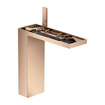 Baterie lavoar, Axor, MyEdition 230, cu ventil, fără plăcuță, auriu roșu lucios, 47022300