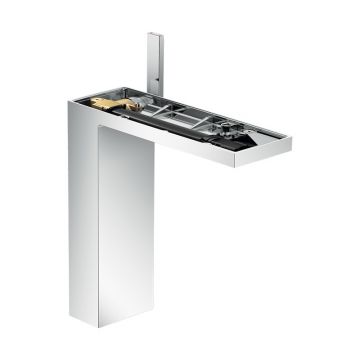 Baterie lavoar, Axor, MyEdition 230, cu ventil, fără plăcuță, crom, 47022000