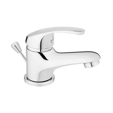 Baterie lavoar, Ferro, Basic, cu ventil, crom, BBC2