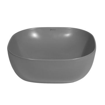 Lavoar pe blat, Fluminia, Calio-MG, 42 cm, patrat, gri mat