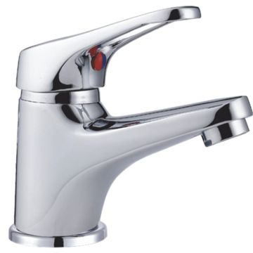 Baterie chiuveta baie La Brocca SIENA P100D105, Monocomanda, Economie de apa, Silentioasa, Usor de curatat si instalat, alama sanitara, Finisaj crom