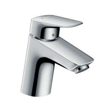 Baterie lavoar Hansgrohe, Logis, fara ventil, crom